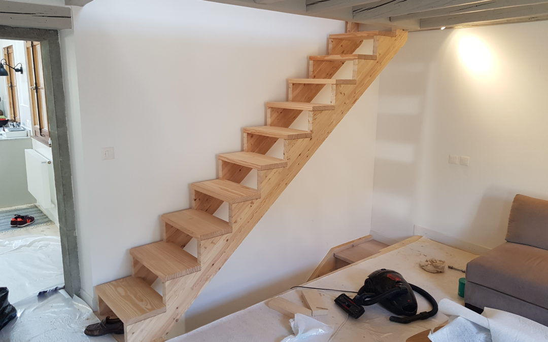 Couvert + Escalier